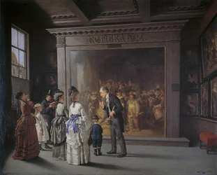 Visitors Before Rembrandt